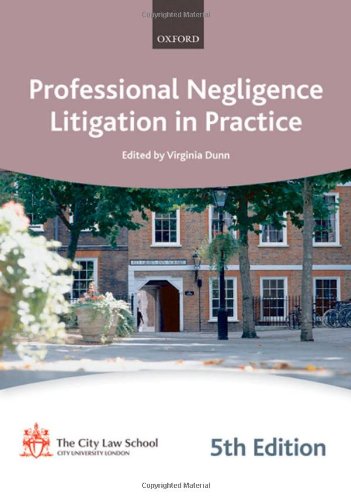 Professional Negligence Litigation in Practice (Blackstone Bar Manual),Used