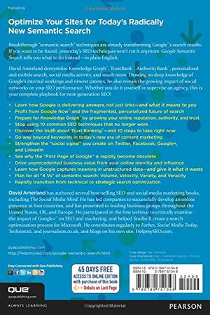 Google Semantic Search: Search Engine Optimization (SEO) Techniques That Get Your Company More Traffic,Used