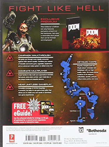 Doom: Prima Collector'S Edition Guide-new