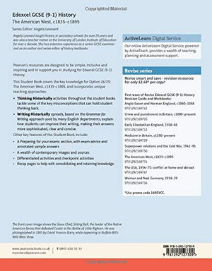 Edexcel GCSE (91) History The American West, c1835c1895 Student Book (EDEXCEL GCSE HISTORY (91)),Used