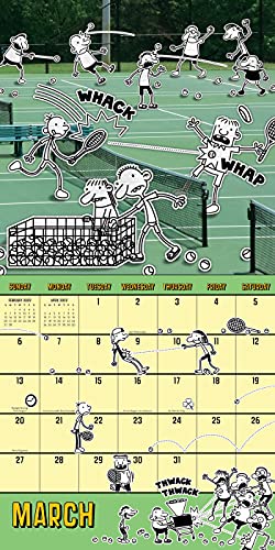 Wimpy Kid 2022 Wall Calendar,Used