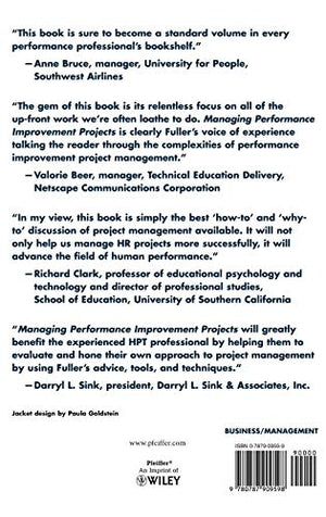 Managing Performance Improvement Projects: Preparing, Planning, Implementing,Used