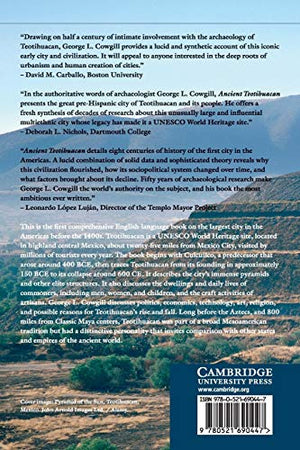 Ancient Teotihuacan: Early Urbanism In Central Mexico (Case Studies In Early Societies),New