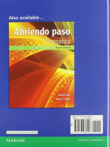 Abriendo paso temas y lecturas: Digital Edition (Spanish Edition),New