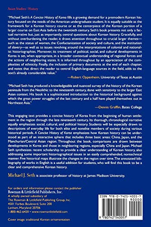 A Concise History Of Korea: From The Neolithic Period Through The Nineteenth Century,New