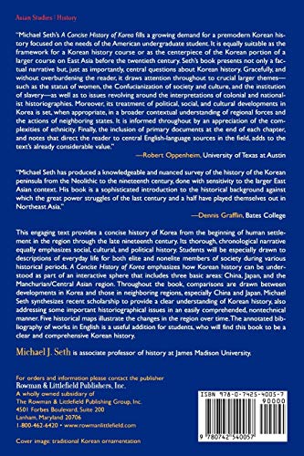 A Concise History Of Korea: From The Neolithic Period Through The Nineteenth Century,New