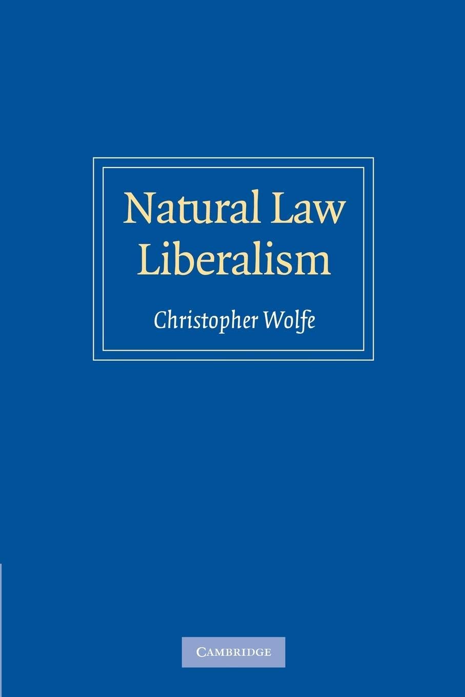 Natural Law Liberalism,Used