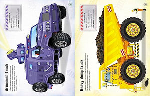 Build Your Own Trucks Sticker Book,Used