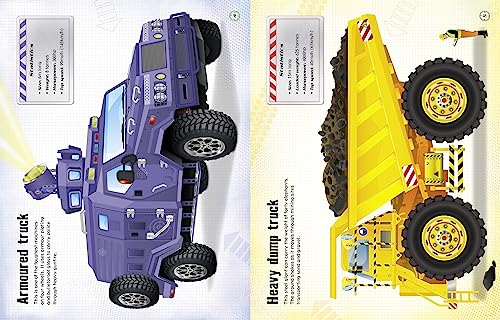 Build Your Own Trucks Sticker Book,Used