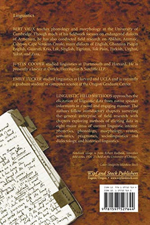 Linguistic Field Methods,Used