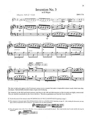 J. S. Bach Twopart Inventions (Alfred Masterwork Edition)
