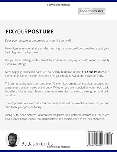 Fix Your Posture: Over 70 Effective Exercises to Fix Posture & Stop Back Pain (Simple Posture Exercises),Used