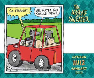 The Argyle Sweater 2020 DaytoDay Calendar,Used