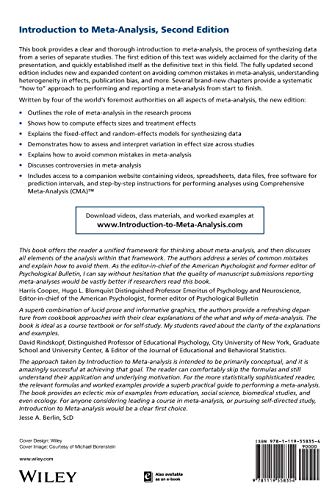 Introduction to MetaAnalysis,Used