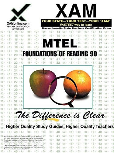 MTEL Foundations of Reading 90