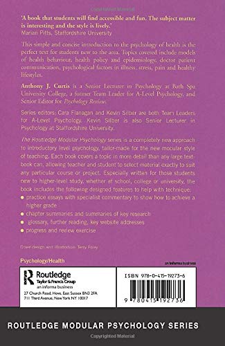 Health Psychology (Routledge Modular Psychology)