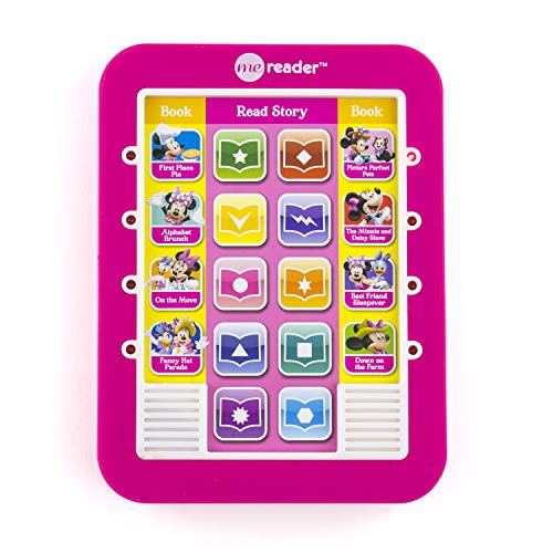 PI Kids Disney Minnie Mouse Me Reader Electronic Reader with 8 Sound Books