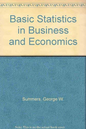Basic Statistics in Business and Economics,Used