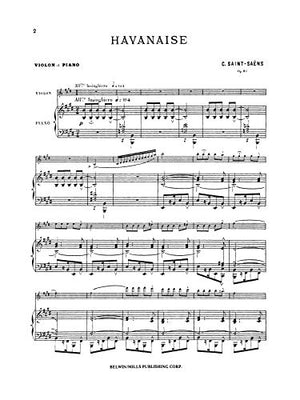 Havanaise, Op. 83 (Urtext) (Kalmus Edition),Used