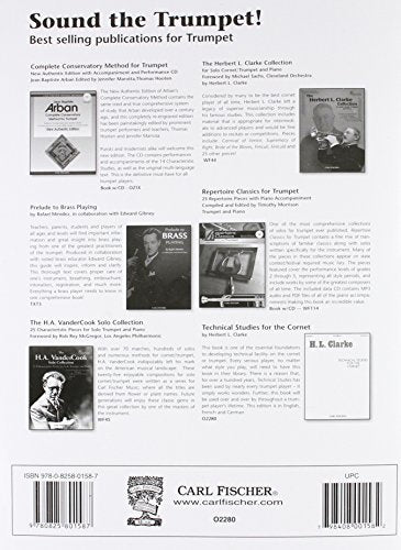 O2280  Technical Studies for the Cornet  (English, German and French Edition),New