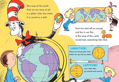 There's a Map on My Lap! All About Maps (The Cat in the Hat's Learning Library),New