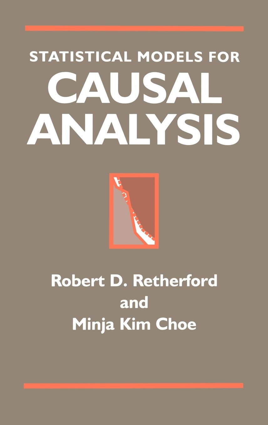 Statistical Models for Causal Analysis,Used
