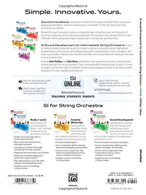 Sound Innovations For String Orchestra  Sound Development: Violin, Book & Online Media,New