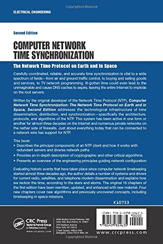 Computer Network Time Synchronization: The Network Time Protocol on Earth and in Space, Second Edition,Used