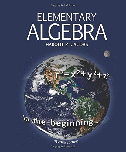 Elementary Algebra,New