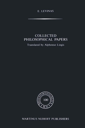 Collected Philosophical Papers (Phaenomenologica, 100),Used