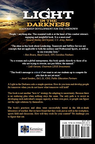 A Light in the Darkness: Leadership Development for the Unknown,Used