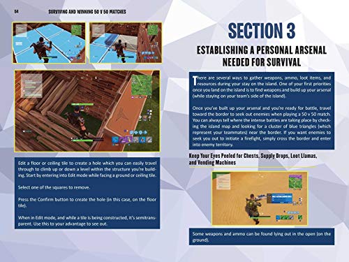 Fortnite Battle Royale Hacks: Surviving and Winning 50 v 50 Matches: An Unofficial Guide to Tips and Tricks That Other Guides Wo,Used