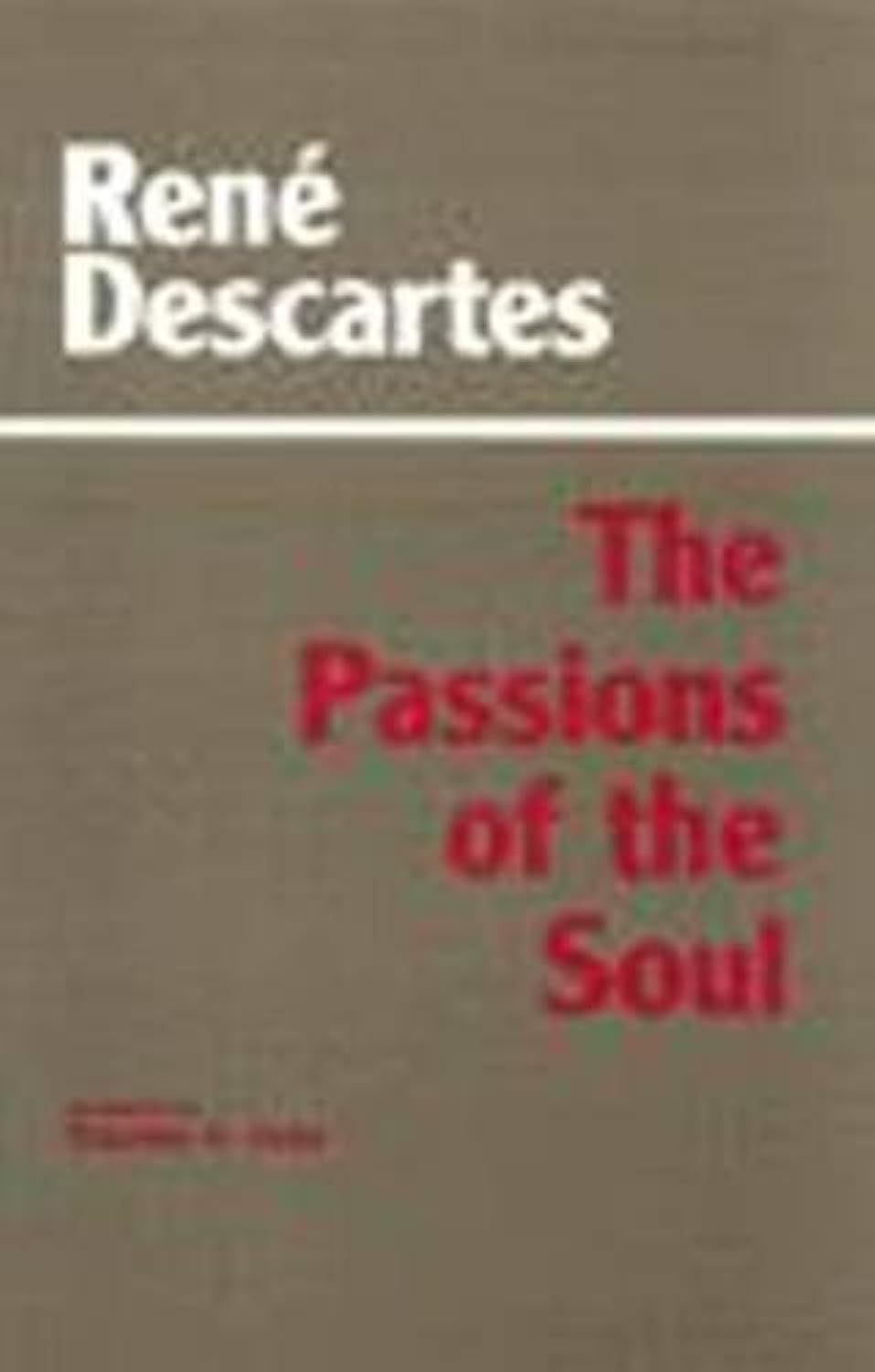 Passions of the Soul (Hackett Classics),Used