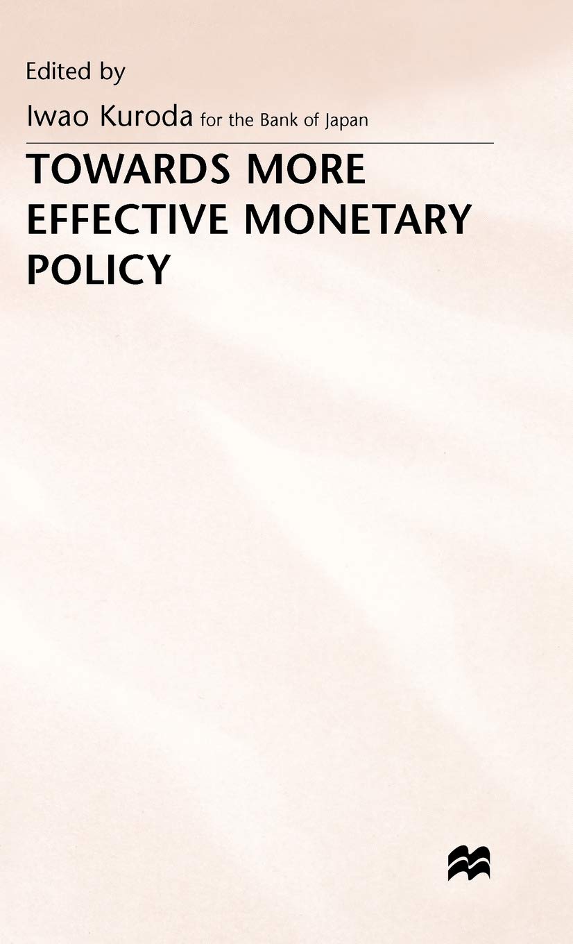Towards More Effective Monetary Policy,Used