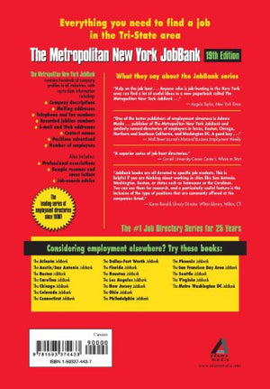 The Metropolitan New York Jobbank (Metropolitan New York JobBank),Used