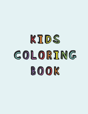 Kids Coloring Book: Simple colouring book for children with Dysgraphia  A relaxing Cognitive, written expression and mental thou,Used