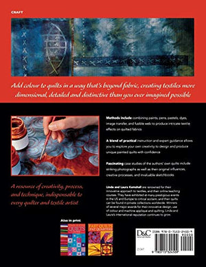 The Painted Quilt: Paint and Print Techniques for Colour on Quilts,New