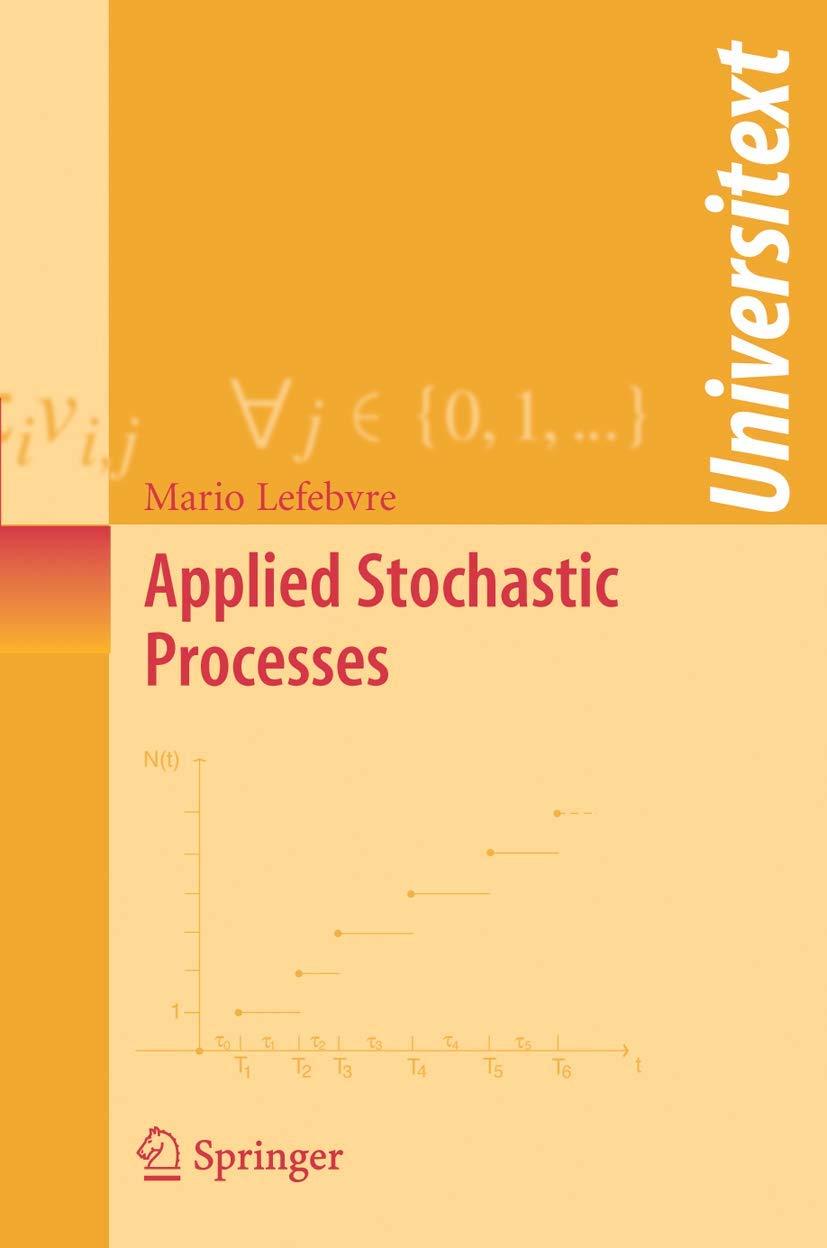 Applied Stochastic Processes (Universitext),Used