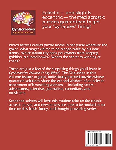 CynAcrostics Volume 1: Say What?,Used