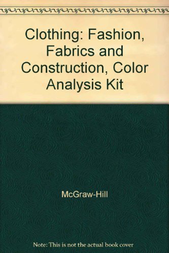 Clothing: Fashion, Fabrics and Construction, Color Analysis Kit,Used