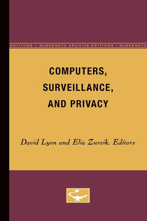 Computers, Surveillance, And Privacy,Used