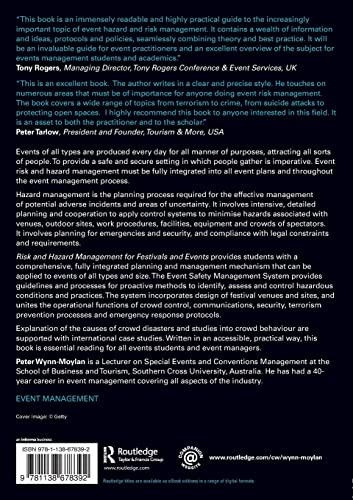 Risk and Hazard Management for Festivals and Events,Used