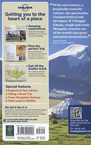 Mongolia 7 (ingls) (Lonely Planet),Used
