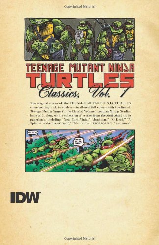 Teenage Mutant Ninja Turtles Classics Volume 1 (TMNT Classics),Used