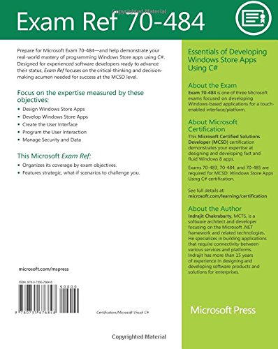 Exam Ref 70484 Essentials of Developing Windows Store Apps using C# (MCSD): Essentials of Developing Windows Store Apps Using C,Used