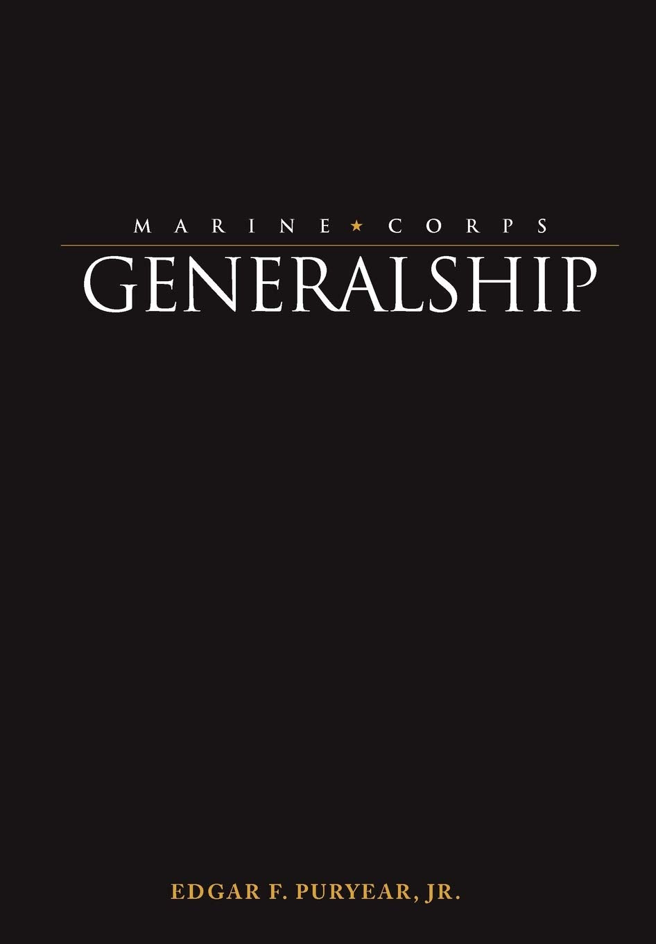 Marine Corps Generalship,Used