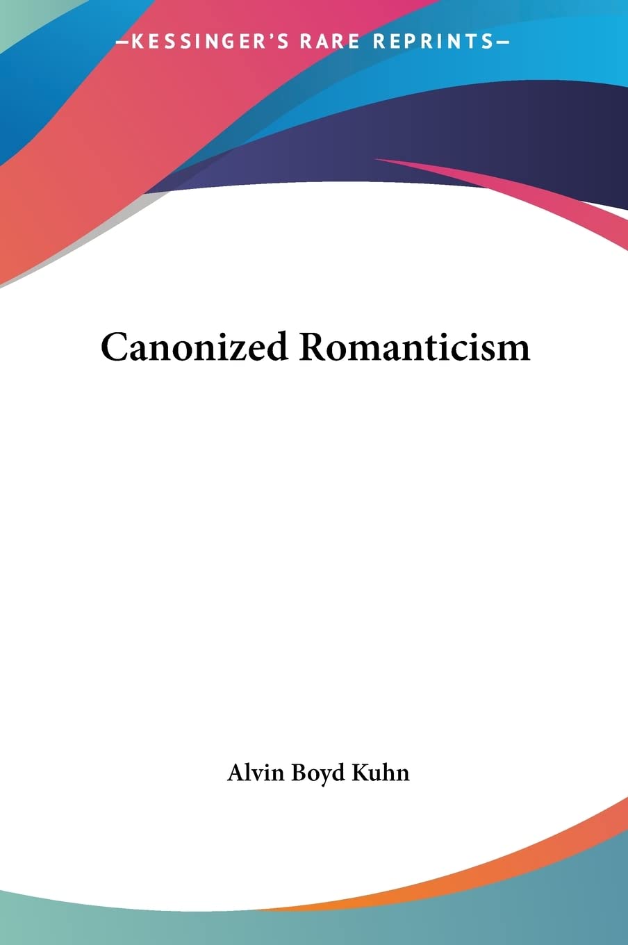 Canonized Romanticism,Used