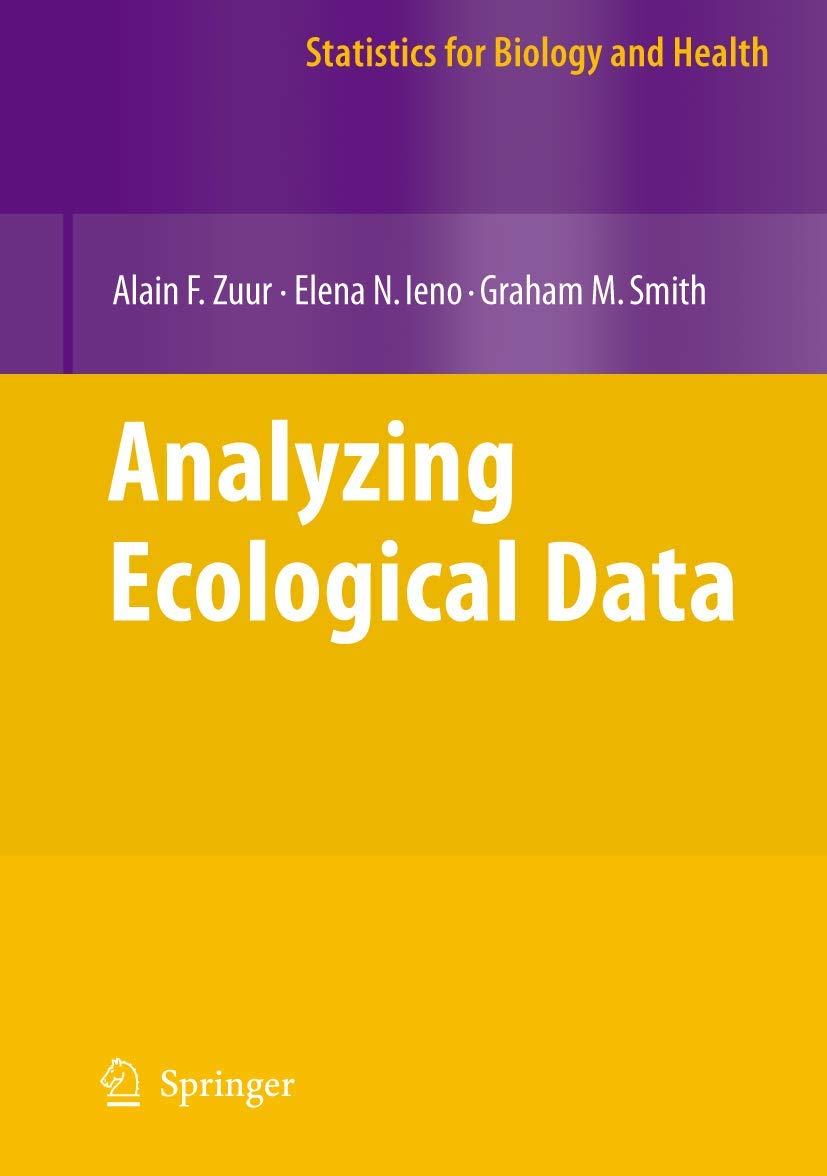 Analyzing Ecological Data (Statistics for Biology and Health),Used