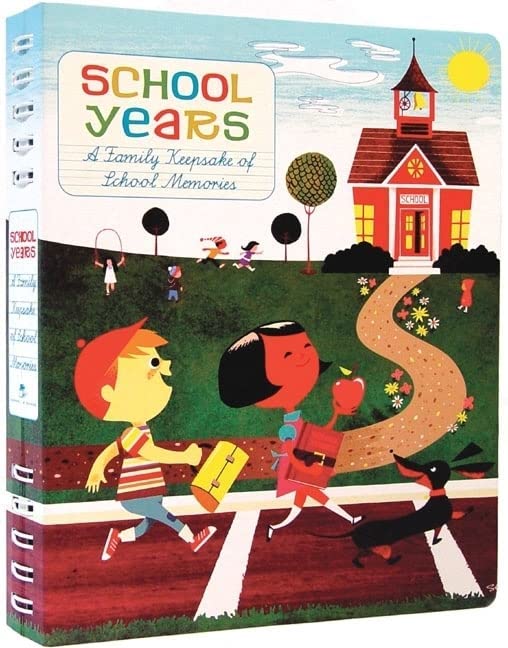 School Years: A Family Keepsake Of School Memories (Journal For Kids, Journal For Teens, High School Journal)