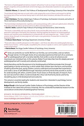Family Narratives and the Development of an Autobiographical Self: Social and Cultural Perspectives on Autobiographical Memory (,Used